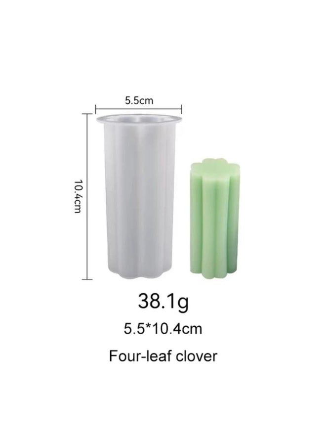 Four-Leaf Clover Silicone Candle Mold